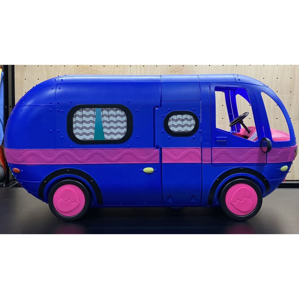 Glamper Fashion Camper Dollhouse LOL Surprise OMG 4-in-1 Blue